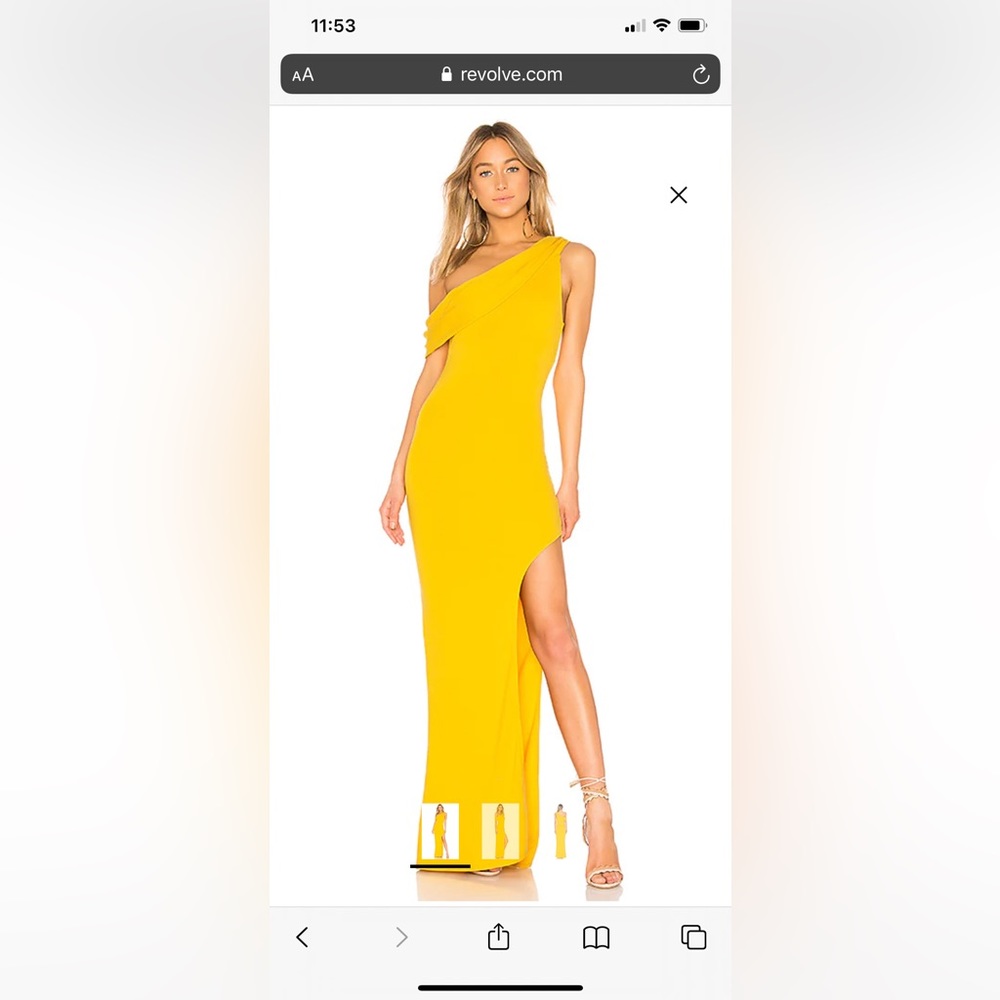 Marigold Gown in Marigold
